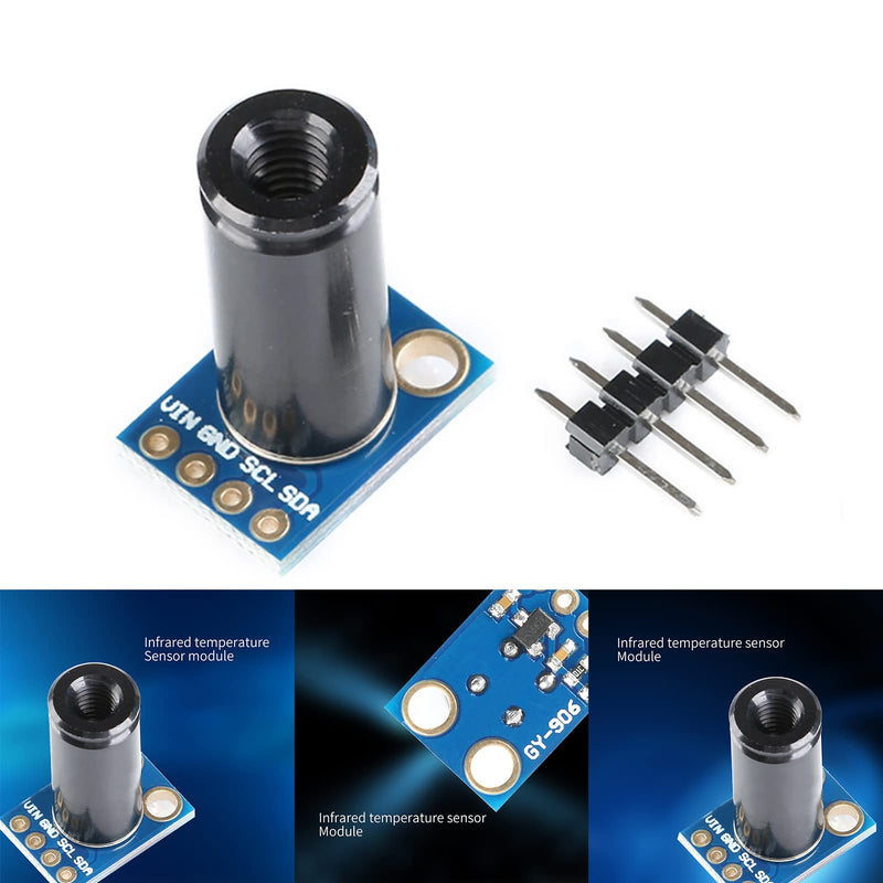 [Australia - AusPower] - Ticfox MLX90614-DCI Non-Contact Infrared Temperature Sensor Module High Precision Infrared Temperature Sensor Module Long Distance DIY PCB Electronic Components 