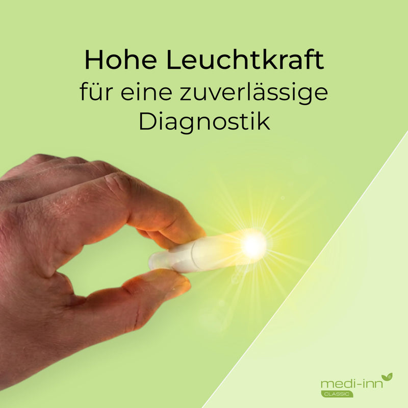 Medi-Inn Penlight / Diagnostic Exam Light Torch + 2 AAA Batteries