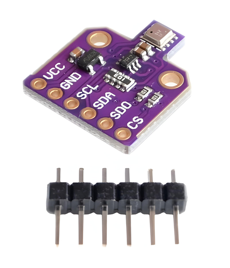 [Australia - AusPower] - 2Pcs BME680 CJMCU-680 Temperature and Humidity Pressure Sensor Module, Low Power Gas, Ultra-Low Pressure Sensor, Height Development Board 