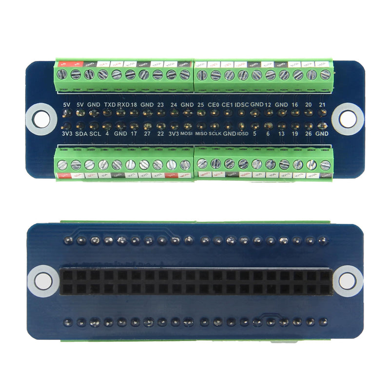 [Australia - AusPower] - Geekworm G469 GPIO Terminal Block Breakout Board for Raspberry Pi 4B/3B+/3B/ Zero 2W 