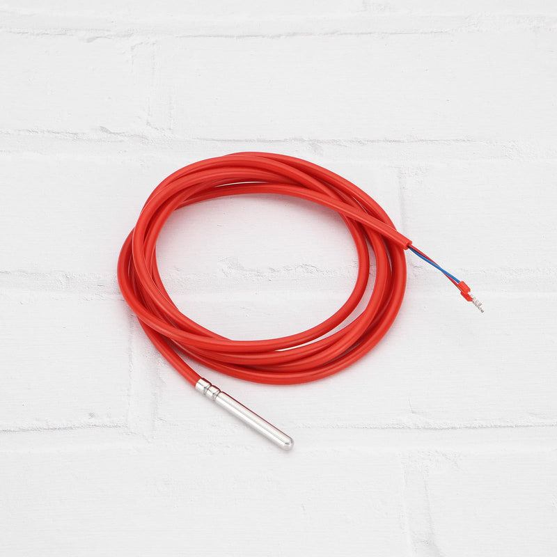 [Australia - AusPower] - 2pcs Waterproof NTC10K Thermistor Temperature Sensor Probes -50°C to +200°C Suitable for Heating and Controlling Solar Systems Heating Air Conditioning Ventilation Technology 2m Wire 