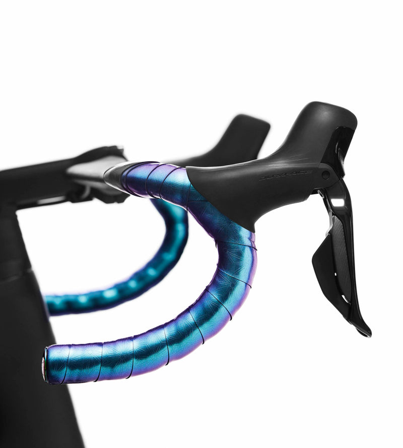 Supacaz Bling Tape - Oil Slick w/Oil Slick Plugs Small