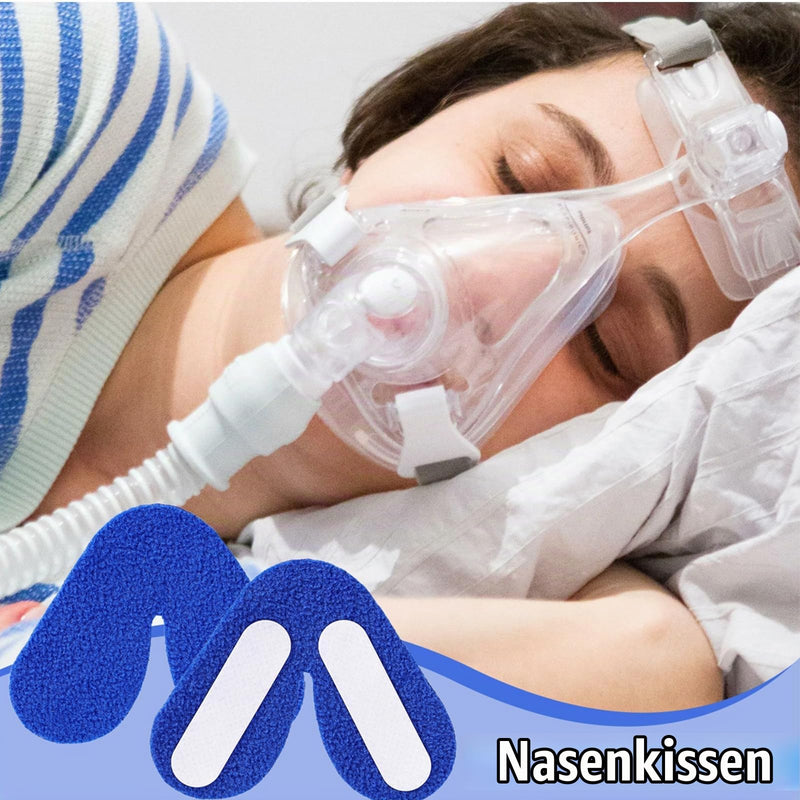 10 x Nose Pads for CPAP Masks - Soft Pads Against Pressure Points & Redness - Skin-Friendly Nose Protection for Sleep Apnea Masks - Comfort Set