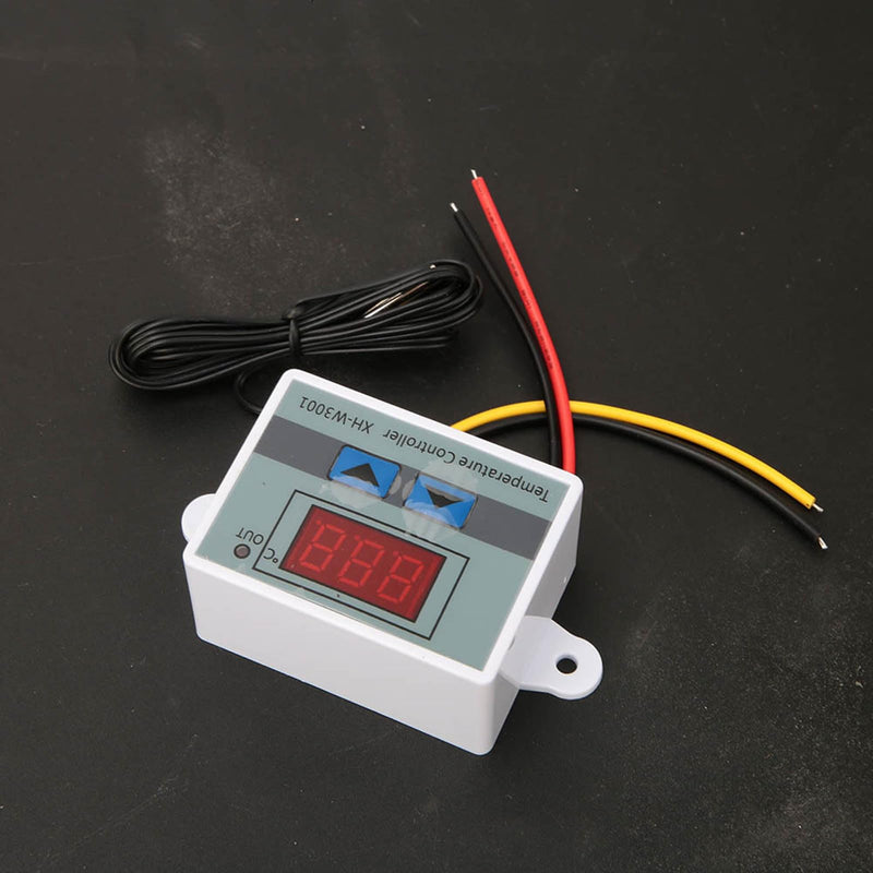 [Australia - AusPower] - XH-W3001 Temperature Controller Thermostat Switch, Digital LED Programmable Incubator Heating Cooling Electronic Thermostat with Waterproof Sensor Probe 24V/110-220V Range from -50℃ to 110℃(110-220V) 110-220V 