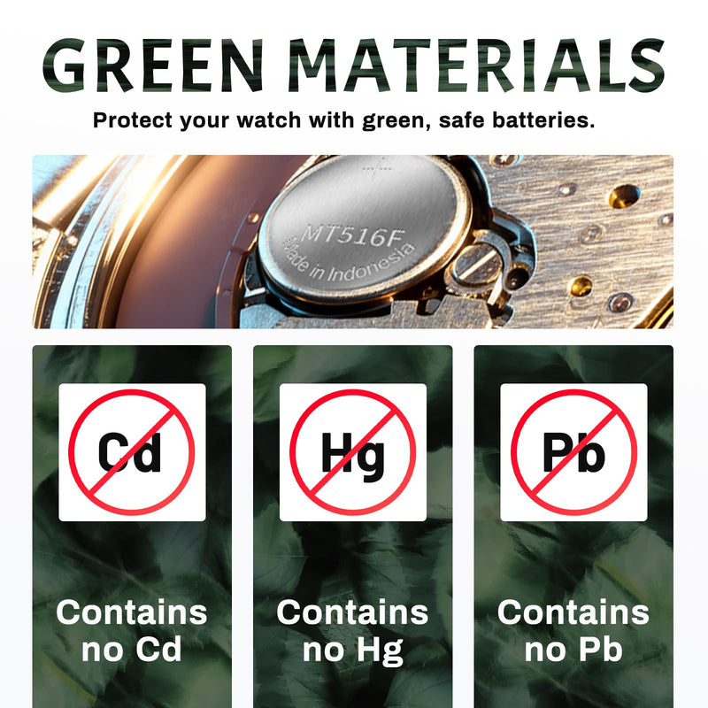 Replacement for Model 295-76/295-7600 | Manufactured in 2026 | Citizen Eco-Drive Sealed Capacitor