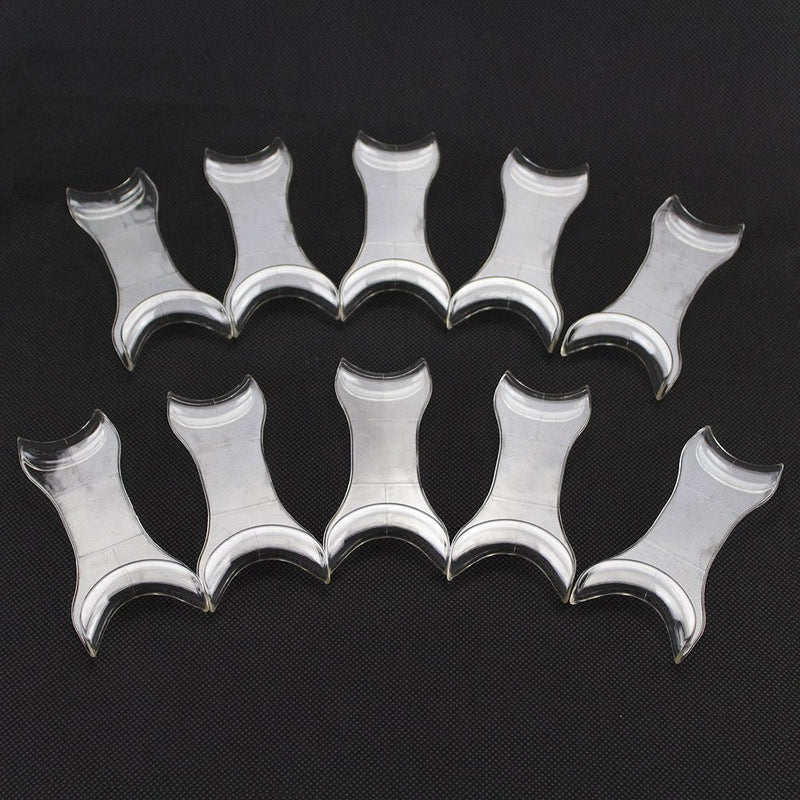 [Australia - AusPower] - Airgoesin 10pcs Dental Double-Headed Autoclavable Intraoral Occlusal Photos Mouth Cheek Lip Retractor Opener Flat Double-End Type 