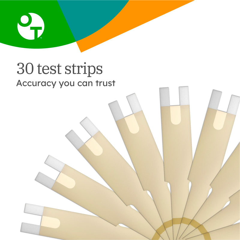 [Australia - AusPower] - OneTouch Delica Plus Lancets and OneTouch Verio Test Strips Bundle | Includes 30 Test Strips & 30 Lancets | Fine 30-Gauge Lancets for Diabetes Testing | Diabetic Supplies for Blood Sugar Monitor 60 Piece Assortment 