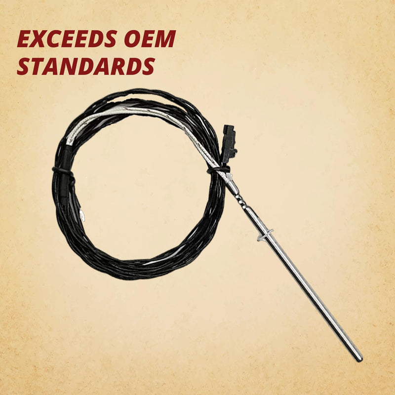 Harman Heatilator Black ESP Thermistor Probe, Fits Pellet Stoves, Coal One Year Warranty, Replacement Part # 3-20-00744