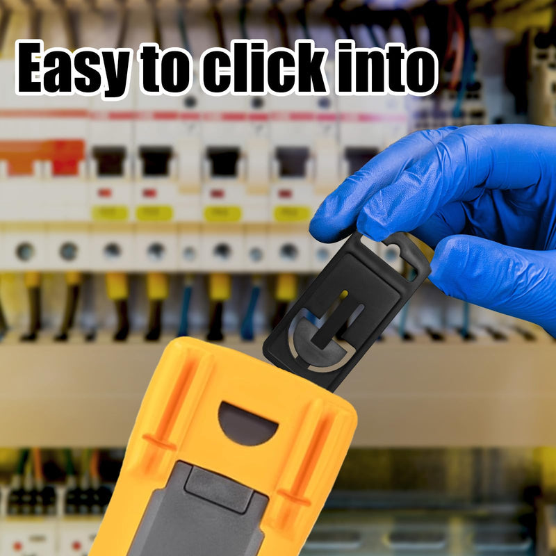 [Australia - AusPower] - Magnetic Hanging Strap Kit, Magnet Meter Hanger Kit Includes 2 Hanging Straps 2 Clips and 1 Magnetic Hanger Holder Compatible with Fluke Digital Multimeter 