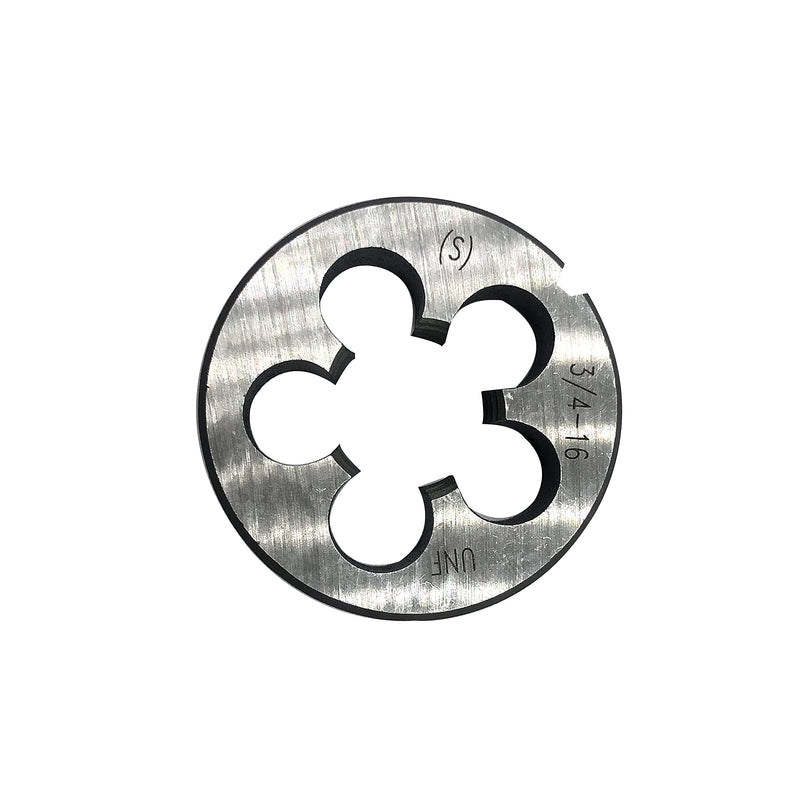 [Australia - AusPower] - 3/4“-16 UNF Tap and Die Set, Machine Thread Tap and Round Thread Die Right Hand (3/4-16) 3/4-16 