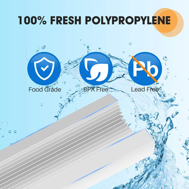 [Australia - AusPower] - PUREPLUS 10" x 4.5" Whole House Pleated Sediment Filter for Well Water, Replacement Cartridge for GE FXHSC, Culligan R50-BBSA, Pentek R50-BB, DuPont WFHDC3001, American Plumber W50PEHD, GXWH40L, 2Pack 2 Count (Pack of 1) 