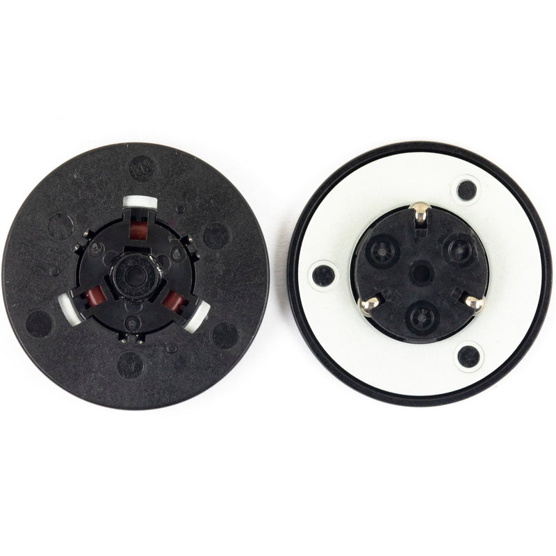 [Australia - AusPower] - 6pcs Spindle Hub CD Holder Replacement Parts for PS1 PSX Laser Head Lens Ceramic Motor Cap Turntable Gaming 440 Replacement Part 