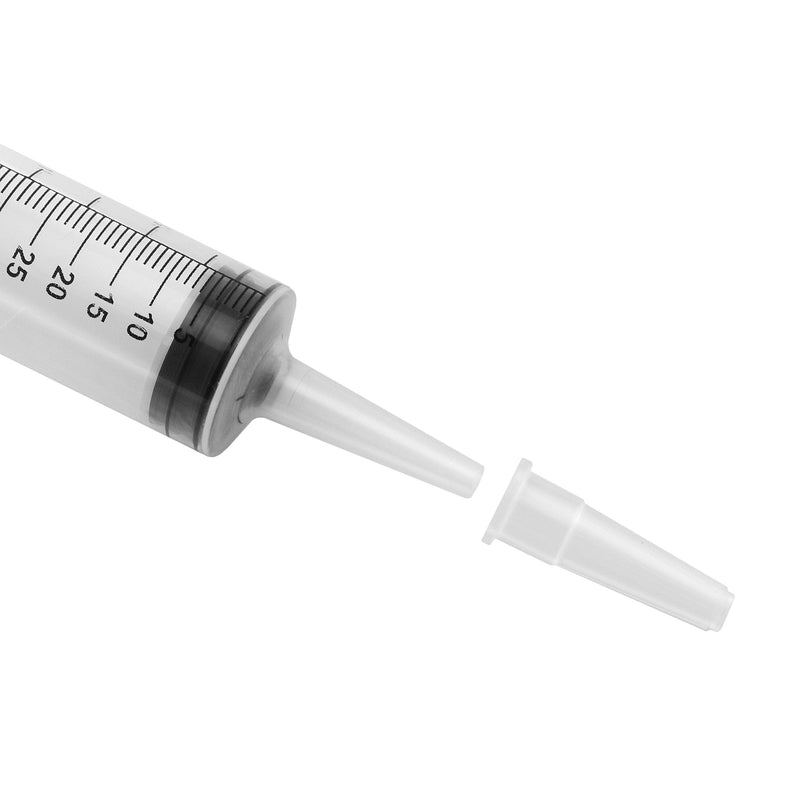 [Australia - AusPower] - 60ml Catheter Tip Syringe with Cover 5 Pieces by Brandzig – Sterile Disposable Medical Grade Syringe For Precise Medication Dispensing 