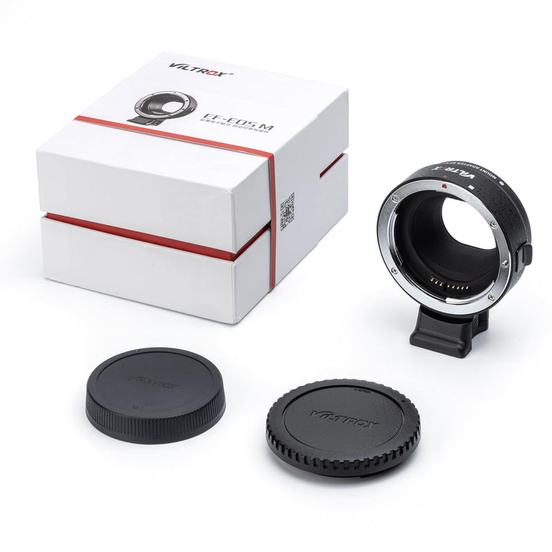 [Australia - AusPower] - VILTROX EF-EOS M Lens Mount Auto Focus Adapter, Compatible with Canon EF/EF-S Lens to Canon EOS M (EF-M Mount) Mirrorless Camera Body EOS M100 M50 M3 M10 M6 M5 