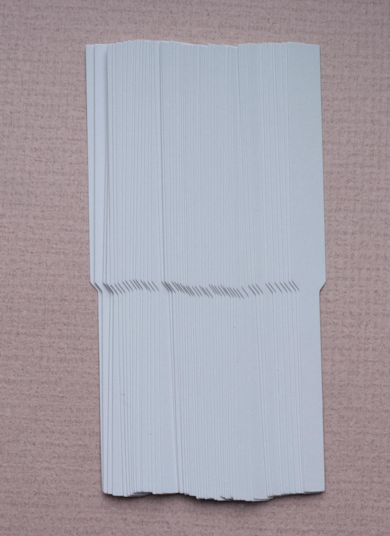 [Australia - AusPower] - SOWAKA 50 Pcs Perfume Test Strips Disposable White Essential Oils Test Paper Strips for Fragrances 