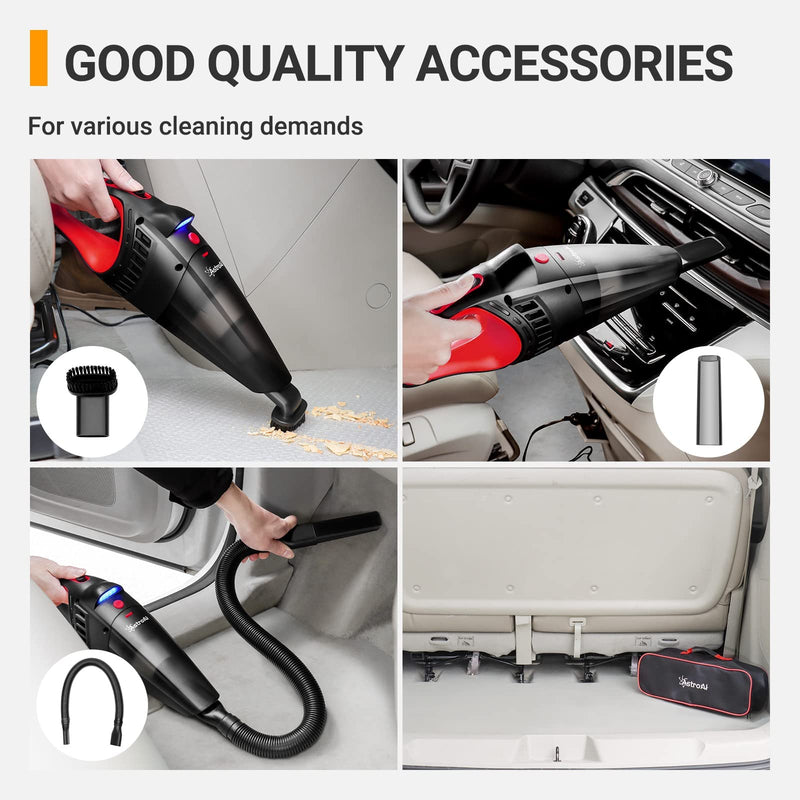 [Australia - AusPower] - AstroAI Multimeter 2000 Counts Digital Multimeter + Car Vacuum, Portable Vacuum Cleaner 
