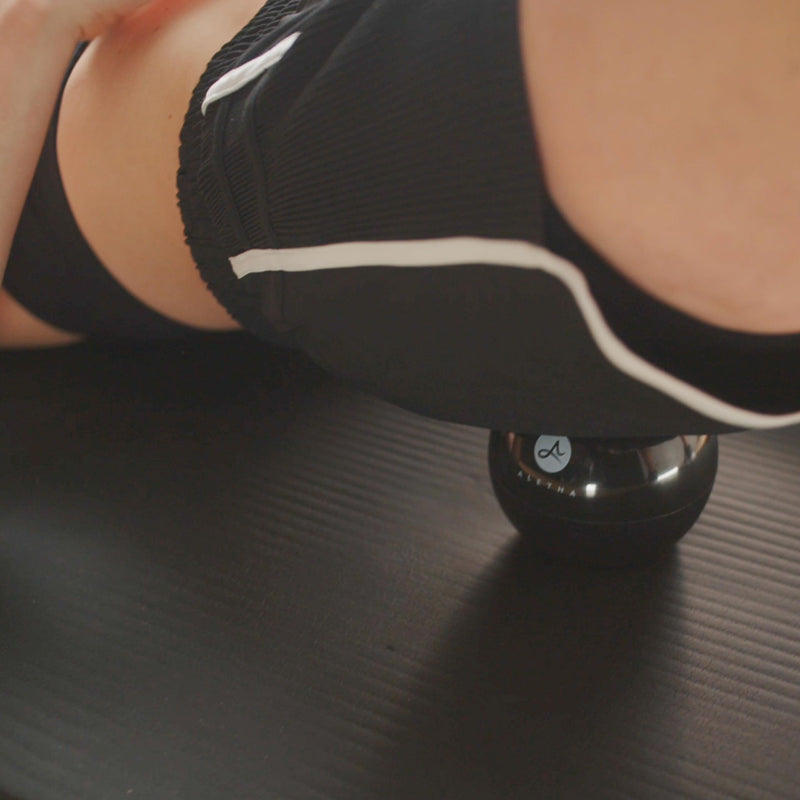 [Australia - AusPower] - Aletha - Hip Flexor Release Ball By The Original Inventor of The Hip Hook™ | Psoas Massage Ball for Pain Relief & Trigger Point Muscle Therapy 
