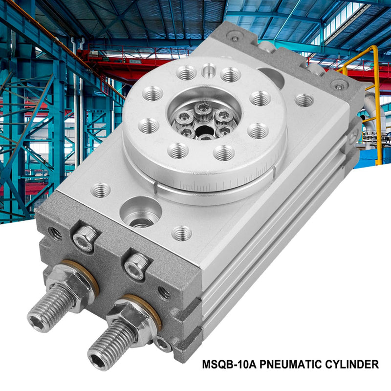 [Australia - AusPower] - 180 Degree Rotary Pneumatic Cylinder, Type 15mm Pneumatic Rotate Cylinder 0~60°C 