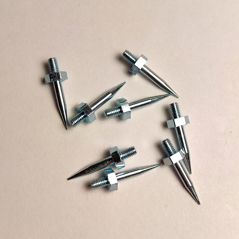 [Australia - AusPower] - 10 Pieces Replacement Pins for Moisture Meter M2.5-0.45 Pin Thread Moisture Meter Accesorries 