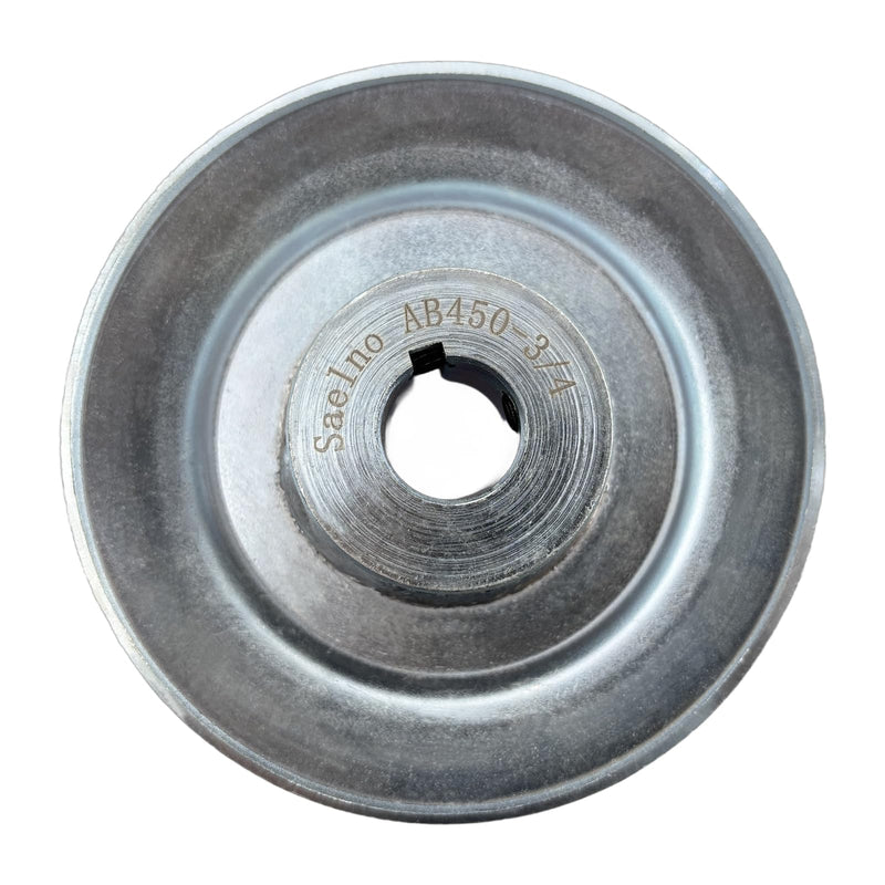 [Australia - AusPower] - AB450-3/4 Single Groove Web Sheaves,v Belt Pulley 3/4 inch bore 4.5" OD,Motor Pulley Carbon Steel for A B 5L 4L V-Belts 