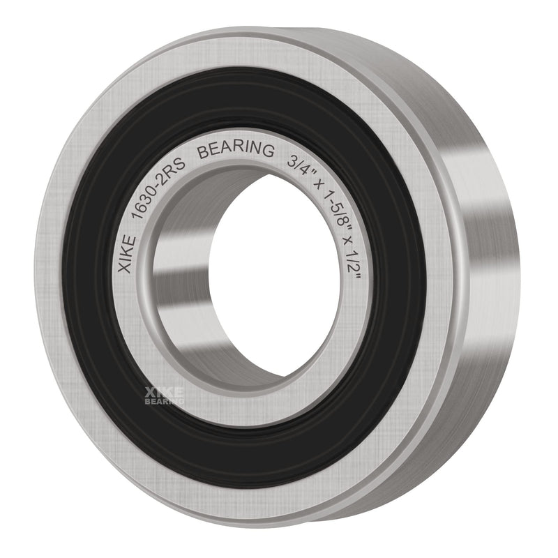 [Australia - AusPower] - XIKE 4 Pcs 1630-2RS Bearings 3/4"x1-5/8"x1/2", Double Rubber Seals and Pre-Lubricated, Deep Groove Ball Bearing. 1630-2RS Size 3/4"x1-5/8"x1/2" 