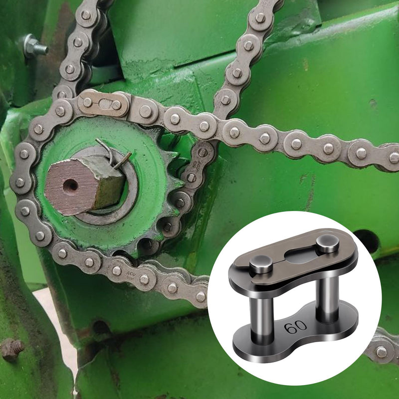 [Australia - AusPower] - #50 Roller Chain Connecting Links(10 Pack), Master Connector Link for Motorcycles,Mini Bicycles,Snow Removal Machines,Agricultural Machinery 