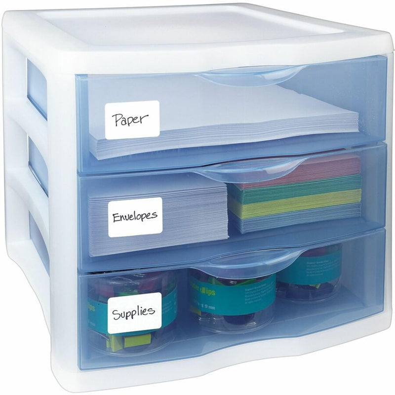 Avery Self-Adhesive Removable Labels, 1 x 1.5 Inches, White, 500 per Pack (05434)