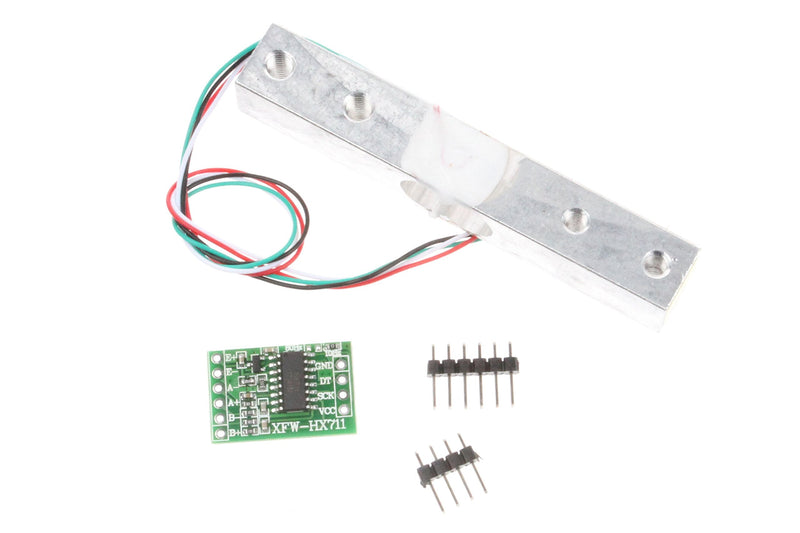 [Australia - AusPower] - NOYITO 1kg 5kg 10kg 20kg Load Cell and HX711 Combo Pack Kit - Load Cell Amplifier ADC Weight Sensor (1kg+HX711) 1kg+HX711 