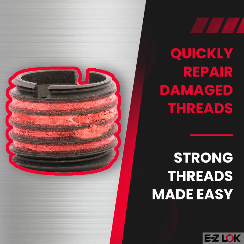 [Australia - AusPower] - E-Z Lok Externally Threaded Insert, C12L14 Carbon Steel, Meets AISI 12L14, 5/8"-11 Internal Threads, 1"-8 External Threads, 0.781" Length, Made in US (Pack of 5) 7/8" 