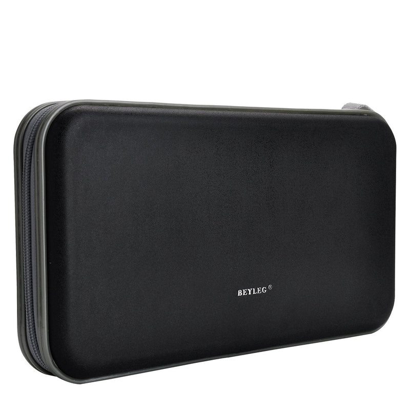 [Australia - AusPower] - 70 Capacity Heavy Duty CD DVD Blu-ray Media case Storage Holder Organizer Wallet (Black) Black 