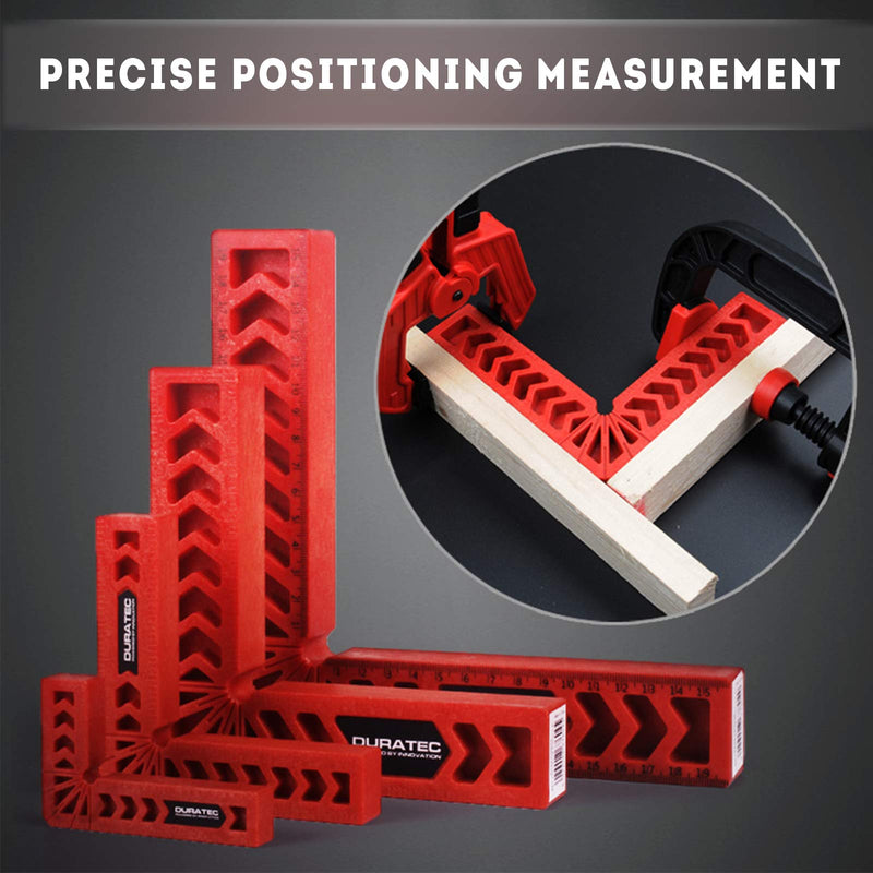 [Australia - AusPower] - Positioning Squares, Woodworking Tool, Clamping 90 Degree Angles for Picture Frames, Boxes, Cabinets or Drawers (Set of 2) 8-Inch 8" 2pcs 