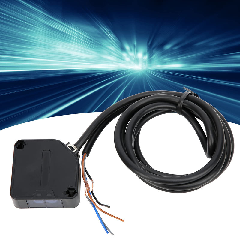[Australia - AusPower] - Photoelectric Sensor Switch, AC 24-240V BEN5M-MFR Photoelectric Beam Sensor with 5 Meter 197" Detection Distance, for Light Door Industrial Factory Garage Applicable to All Objects 