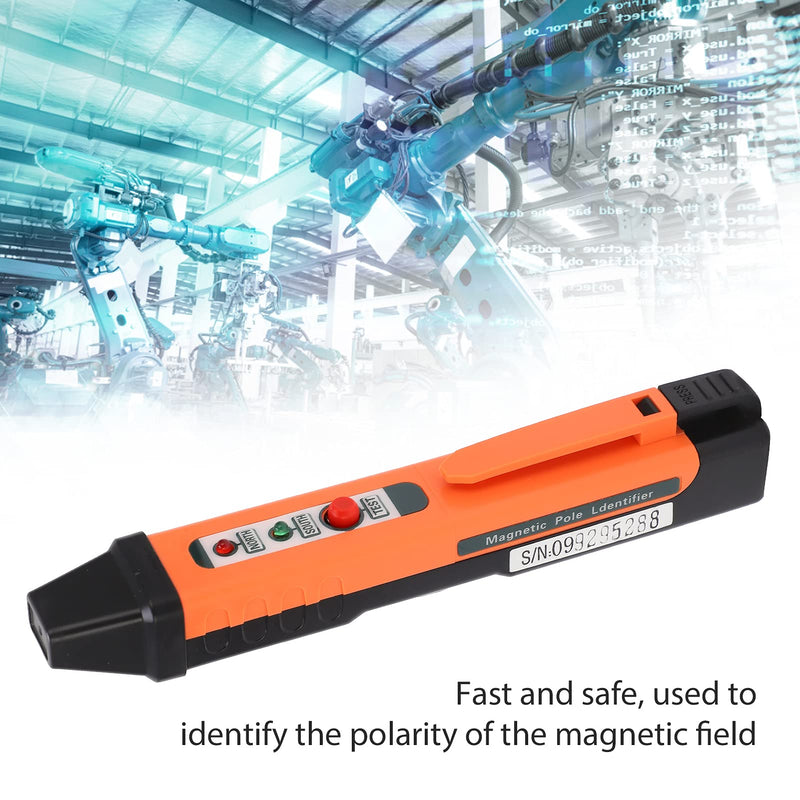 [Australia - AusPower] - Magnetic Pole Tester, 862M±5MT (50Gs) High Sensitivity Magnetic Pole Pen N S Polarity Identification Test Pen, Portable North South Pole Tester 