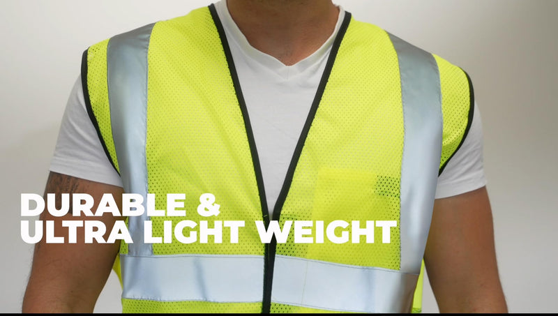 OccuNomix mens Safety Vest 4X-Large-5X-Large Standard (Yellow)