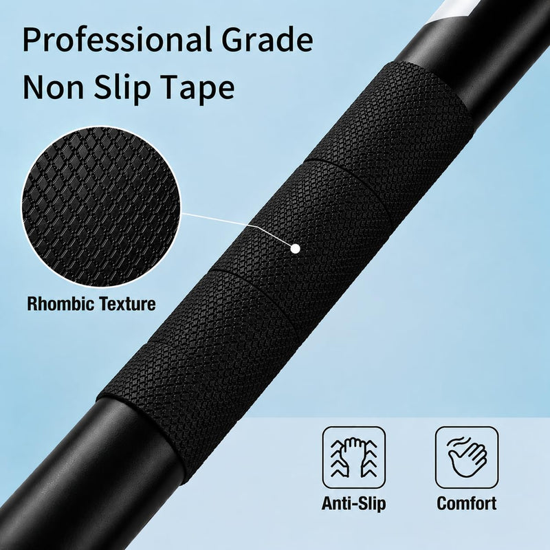 Rubber Grip Tape, Waterproof Durable Non Slip Anti Slip Rubber Tape with Strong Adhesive Back for Tools, Improves Grip and Comfort (1 in x 16.4 ft) 1 inch-A
