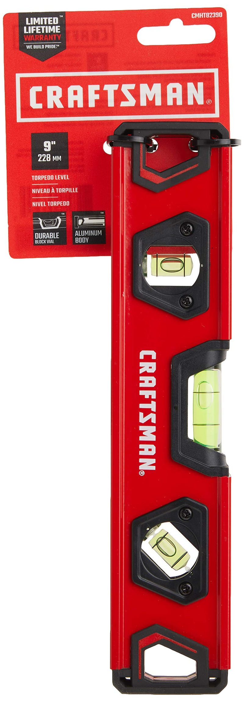 [Australia - AusPower] - CRAFTSMAN Stud Finder, 3/4-Inch Depth (CMHT77633) + CRAFTSMAN Torpedo Level, 9-Inch (CMHT82390) 