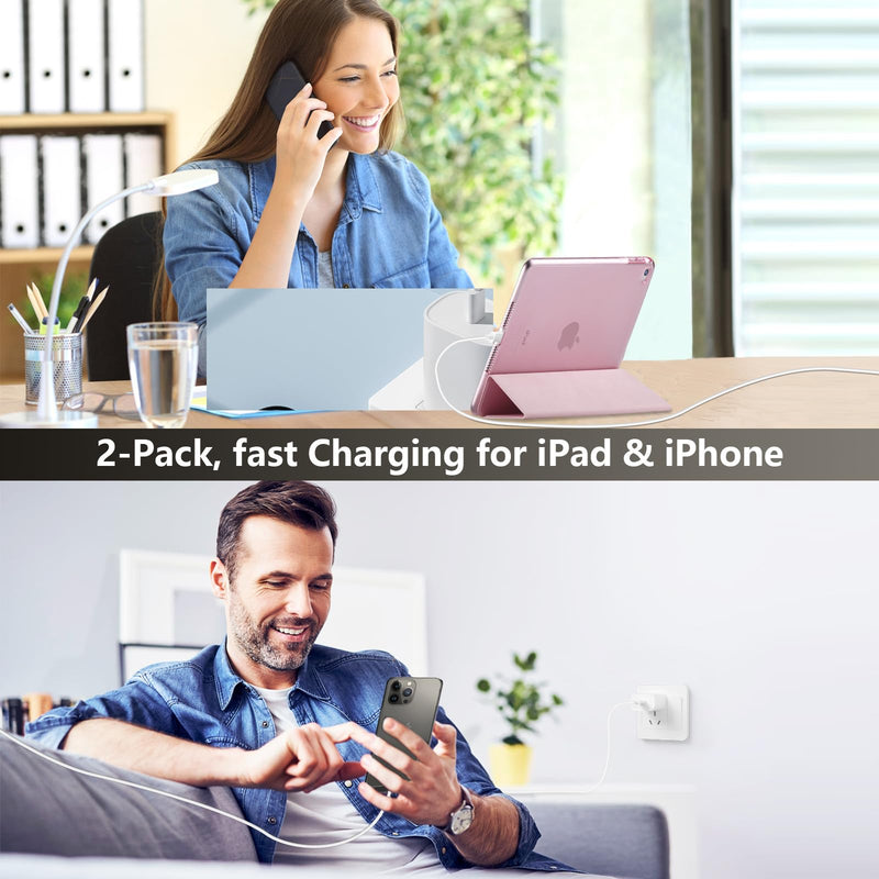 [Australia - AusPower] - i Phone 15 Charger Fast Charging, iPad Charger 10 FT Long USB C to C Charging Cable Cord with 20W iPhone Fast Charger Block for iPhone 15/15 pro/15 pro max/15 Plus, iPad Pro11/12.9/air 5/4, Samsung white 10FT 