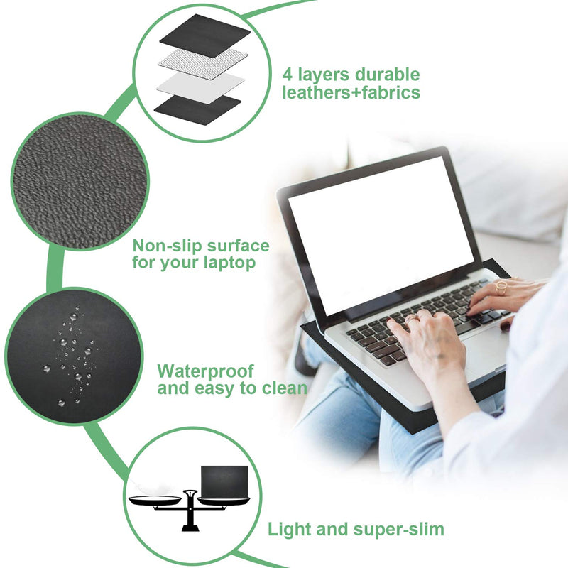 NEWBEAU EMF Protection Laptop Pad, 4-Layer Radiation Shielding Heat Blocker for Laptop, Tablet & Notebook, 12"x16" Portable Protection from EMF & Radiation B 12IN*16IN