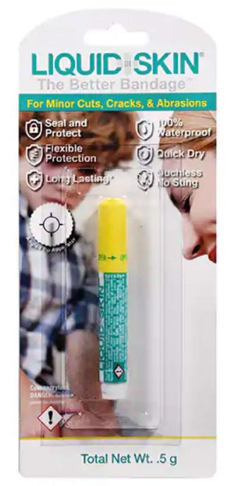 [Australia - AusPower] - Liquid Skin The Better Bandage; Waterproof, Quick Dry, Seal & Protect, 4-Count 