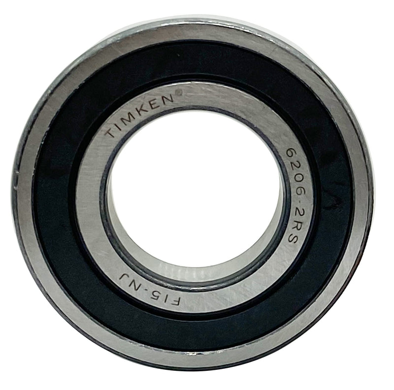 [Australia - AusPower] - TIMKEN 6206-2RS 2PACK Double Rubber Seal Bearings 30x62x16mm, Pre-Lubricated and Stable Performance and Cost Effective, Deep Groove Ball Bearings 