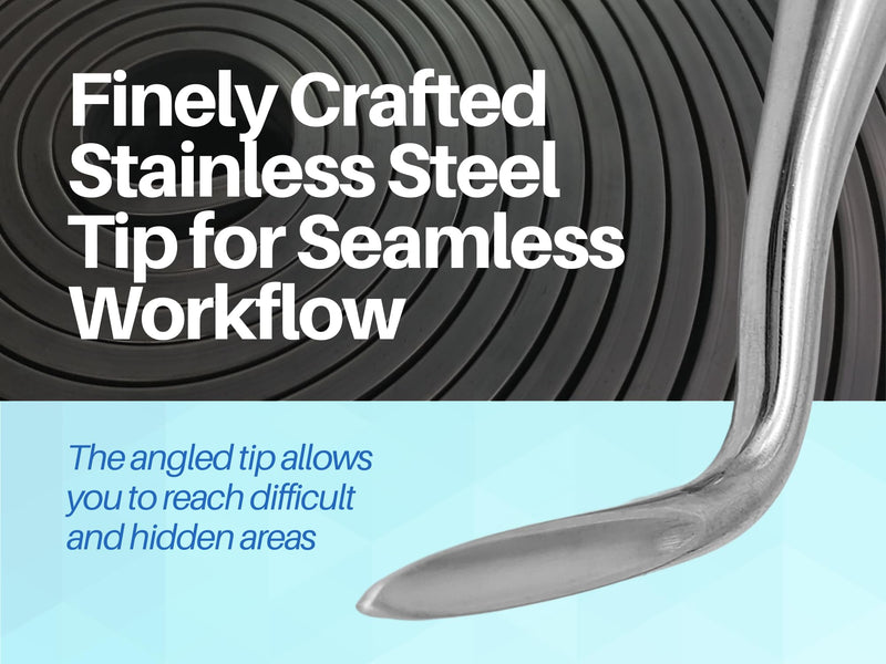 [Australia - AusPower] - Angular Dental Root Extraction Elevator Left and Right Surgical Root Tip Extraction 