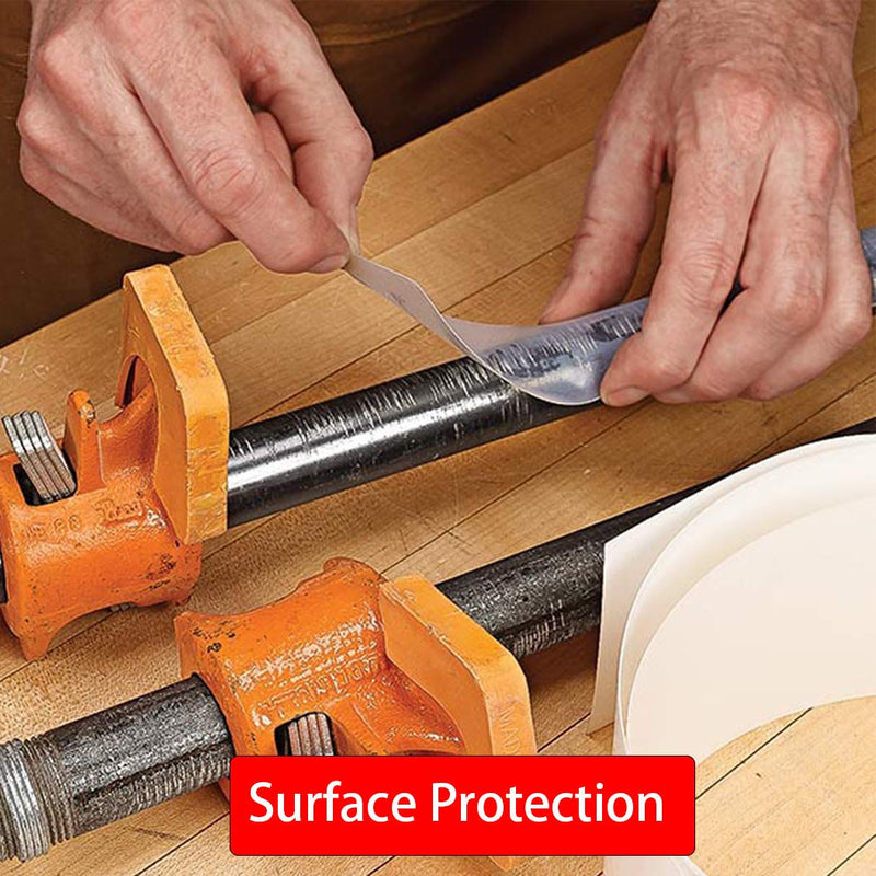 APT, UHMW (Ultra-high Molecular Weight) Polyethylene Tape, Resists Abrasion, Impact, for Surface Protection and Friction and Noise Reduction for Lining Sliding Surfaces. (0.5" x 5Yds, 5 Mil UHMW) 0.5" x 5Yds