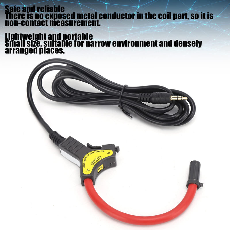 [Australia - AusPower] - Current Sensor, ETCR50FA Flexible Coil Current Transformer AC Current Transformer Coil Current Sensor AC Current Transformer Probe Probe Accessory for Electronics Industry 