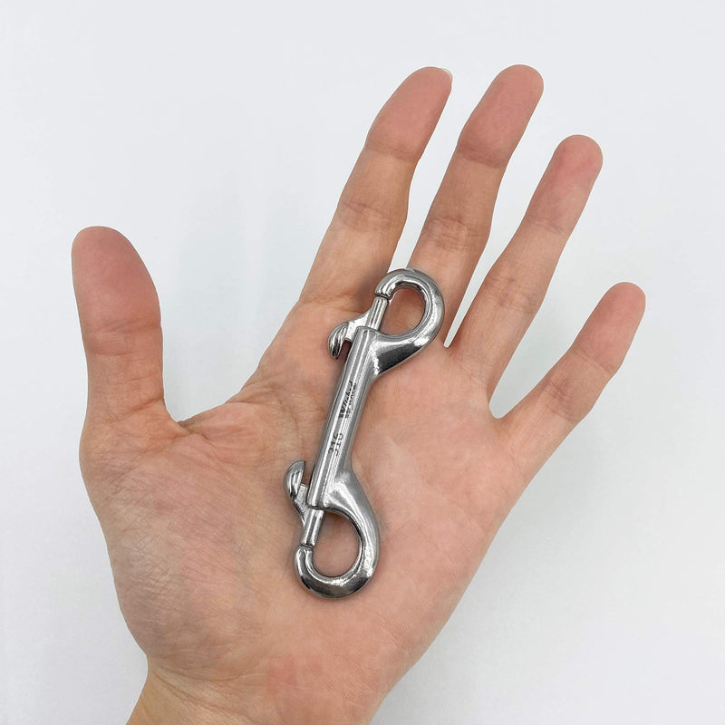 [Australia - AusPower] - WICKED 316 Stainless Steel, Marine Grade, Double Ended Snap Bolt - 3 (77 mm) - 6 Pack 