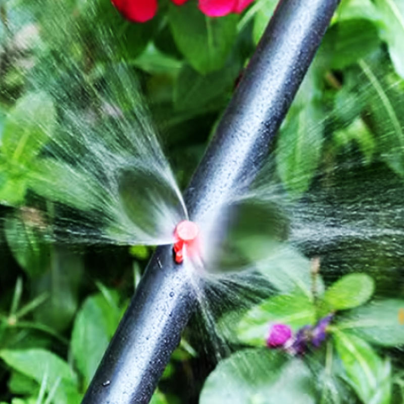 [Australia - AusPower] - 210PCS 360 Degree Misting Nozzle Irrigation, Sprinklers Sprayer for Garden Irrigation System, Micro Sprayer Refraction Automizing Drippers 