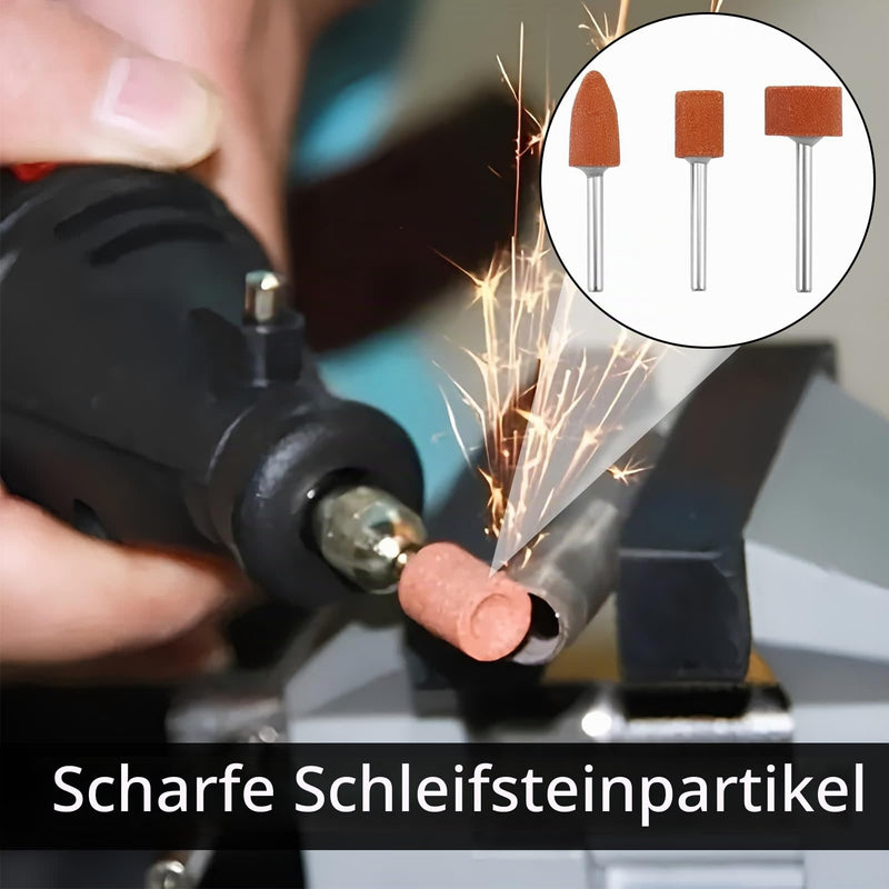 42-Piece Grinding Attachment for Cordless Screwdriver, Corundum Grinding Tip Set | Schleifaufsätze für Dremel Rotationswerkzeug,Schleifaufsatz Akkuschrauber,Schleifstift,zur Verwendung auf Edelsteinen, Glas