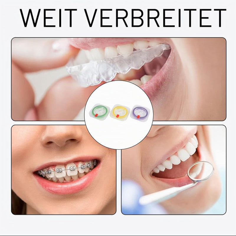 3 Bands, Tooth Sanding Strips, Polishing Strips, Interdental Polishing Tape, Coloured Dental Polishing Tape on Roll, Coarse, Medium, Fine Grain, Easy to Use, Effective Interdental Cleaning and