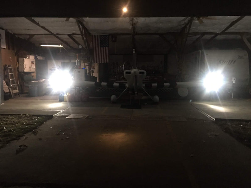 [Australia - AusPower] - LED PAR36 Aviation Grade Aircraft Taxi Light White 2,100 Lumens Wide Beam (Screw Terminal) 