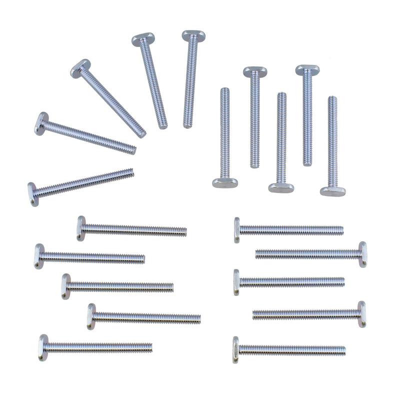 [Australia - AusPower] - DCT Tee Bolt Set – 20 Pack 2-1/2in T Bolts for Woodworking, T Track Bolts Jig Bolts, 1/4in 20 Thread T Bolt 2-1/2 x 1/4 Inch Bolt Shaft 