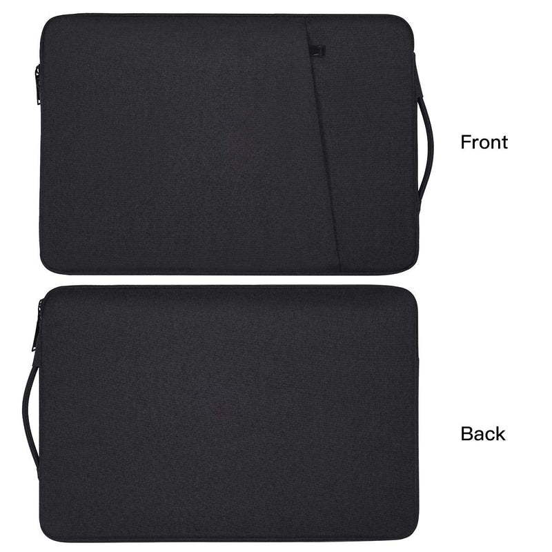 [Australia - AusPower] - 17.3 Inch Laptop Carry Bag with Handle for HP Envy 17 17t/Pavilion 17/Omen 17, Acer Predator 17, Dell Inspiron 17/Dell G3 G7 17.3, Lenovo Ideapad 330 L340, MSI GS75, 17 inch Waterproof Laptop Case 17-17.3 Inch Black 
